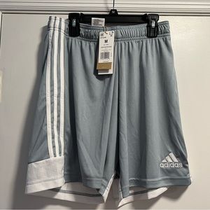 Adidas Tastigo shorts, mens shorts, light gray